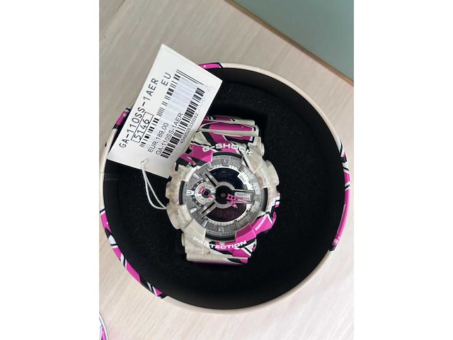 Casio - g-shock - ga-110ss-1aer - polshorloge - afbeelding 1 van  5