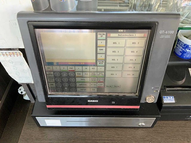 Casio - qt-6100 - kassasysteem met bonnenprinter - afbeelding 2 van  5