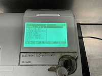 Casio - se-s400 - kassa met geldlade - afbeelding 4 van  7