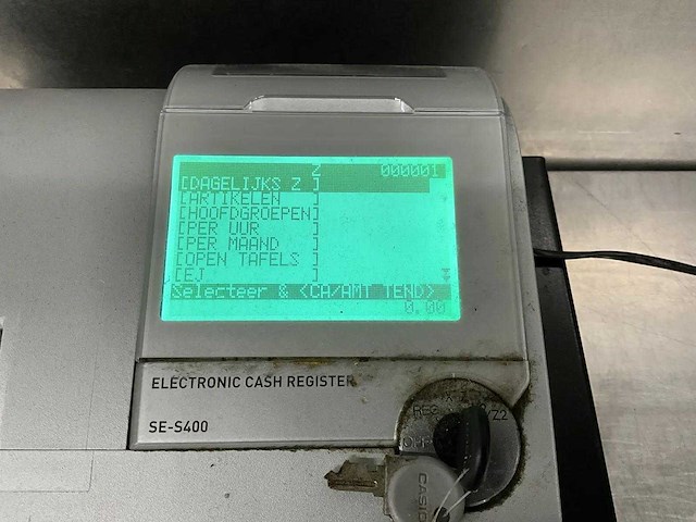 Casio - se-s400 - kassa met geldlade - afbeelding 4 van  7