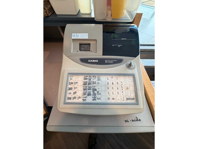 Casio - tk-t200 - kassa - afbeelding 1 van  3