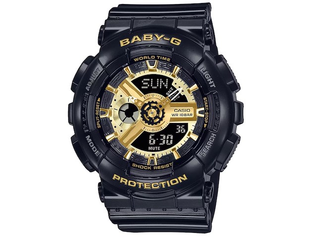 Casio baby-g ba-110x-1aer dames horloge zwart - afbeelding 1 van  4