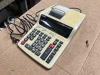 Casio dr-520tec rekenmachine (2x) - afbeelding 1 van  5