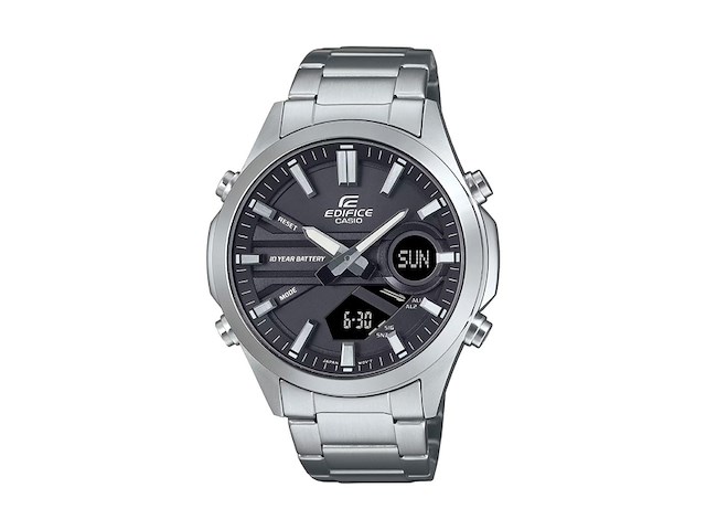 Casio edifice efv-c120d-1aef heren horloge zilver - afbeelding 1 van  1