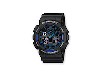 Casio g-shock ga-100-1a2er horloge kunststof zwart - afbeelding 2 van  4