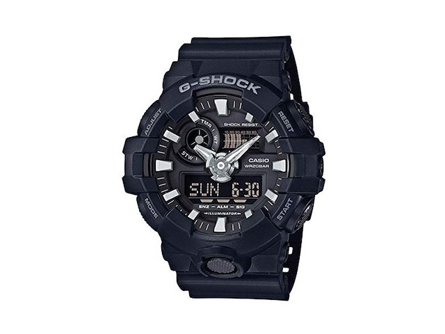 Casio ga7001ber horloge kunststof 53 mm zwart - afbeelding 1 van  1