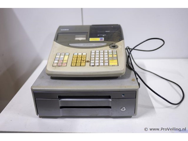 Casio kassaregister te-2000 - afbeelding 1 van  3