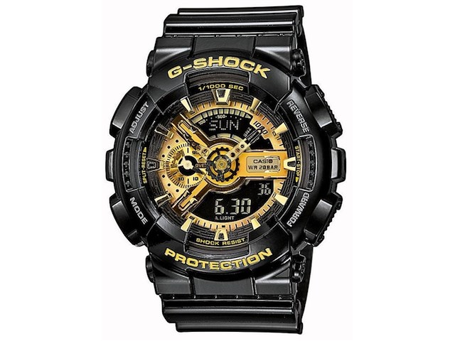 Casio polshorloge ga110gb1aer digitales quarzuhrwerk - afbeelding 1 van  2