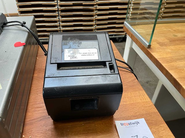 Casio qt-6100 kassa - afbeelding 2 van  5