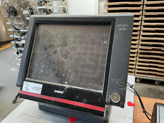 Casio qt-6100 kassa - afbeelding 3 van  5