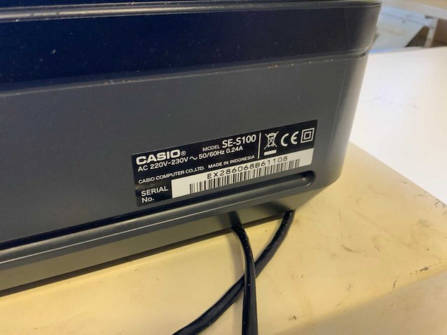 Casio se-s100 kassa - afbeelding 5 van  5