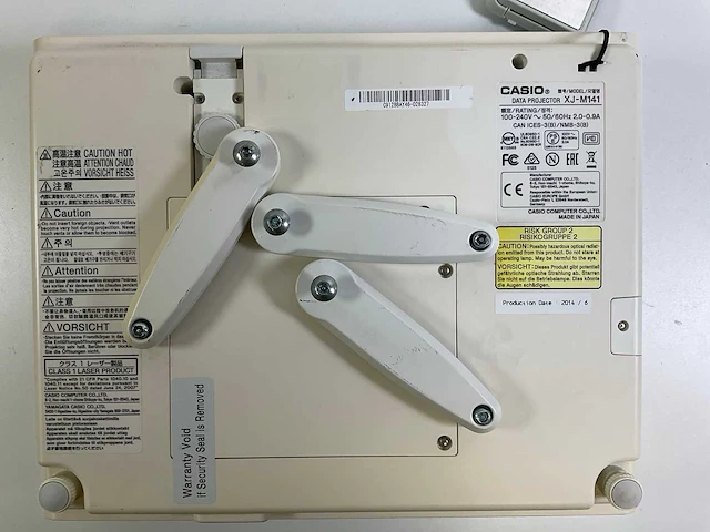 Casio (xjm141) 2.500 lumen xga projector (1332 lamp hours) - afbeelding 6 van  6