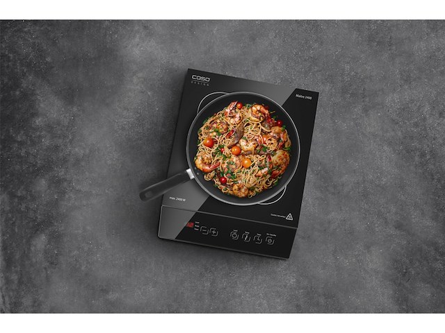 Casomaitre 2400 vrijstaande inductiekookplaat 2400w 1 kookzone sensortouch - afbeelding 2 van  3