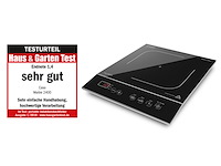 Casomaitre 2400 vrijstaande inductiekookplaat 2400w 1 kookzone sensortouch - afbeelding 3 van  3