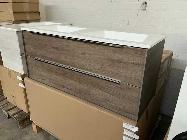 Cassino badmeubel 120cm - afbeelding 1 van  6