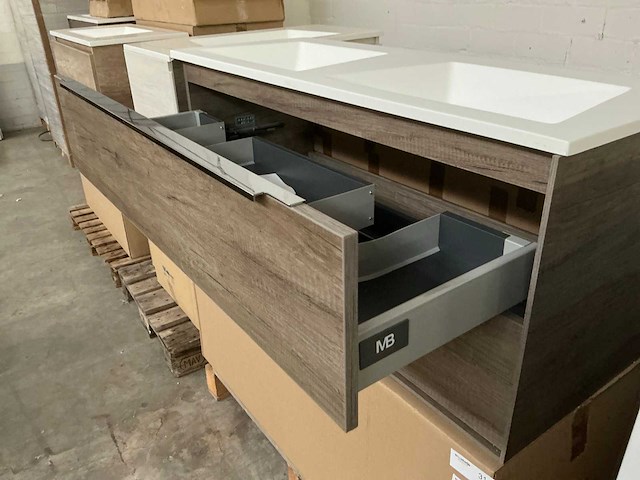 Cassino badmeubel 120cm - afbeelding 4 van  6