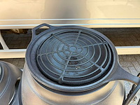 Cast iron - hob wok inductie ongebruikt - overige koken / bakken / grillen - afbeelding 4 van  7
