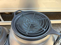 Cast iron - hob wok inductie ongebruikt - overige koken / bakken / grillen - afbeelding 4 van  7