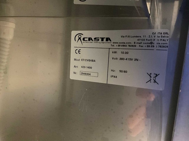 Casta - e7/cve4ba - keramisch fornuis - afbeelding 2 van  10