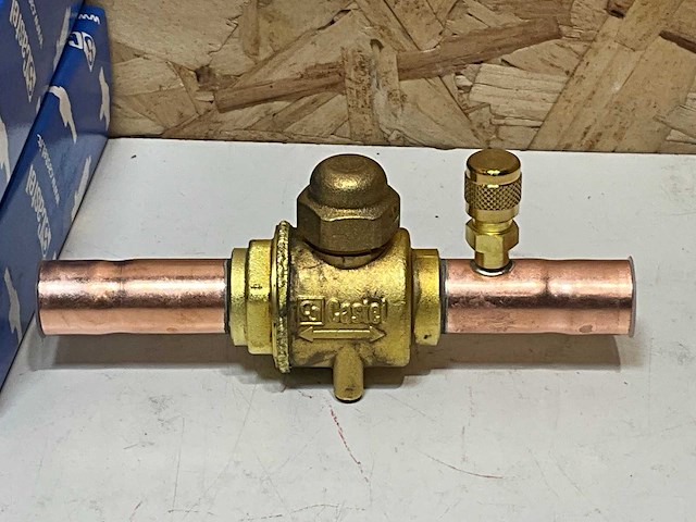 Castel 6570/5a kogelafsluiter - 5/8 + schraderventiel 45b (5x) - afbeelding 3 van  6