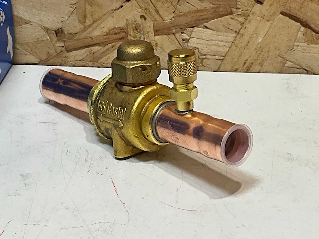 Castel 6570/5a kogelafsluiter - 5/8 + schraderventiel 45b (5x) - afbeelding 4 van  6