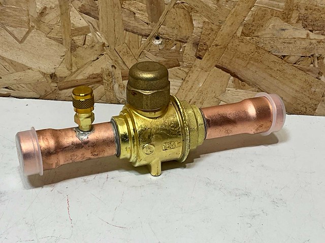 Castel kogelafsluiter 6570/7a + schraderventiel 45bar hfc, (h)cfc (4x) - afbeelding 5 van  8