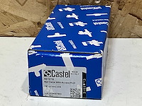 Castel kogelafsluiter 6570/7a + schraderventiel 45bar hfc, (h)cfc (4x) - afbeelding 7 van  8