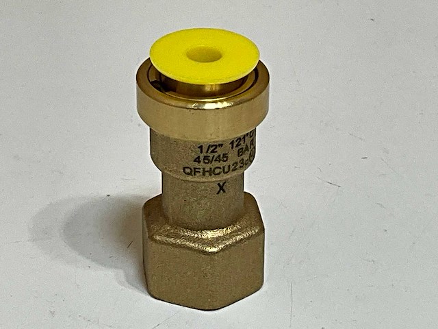 Castel sok pushfitting rapid-o 1/2"x1/2" (80x) - afbeelding 1 van  6