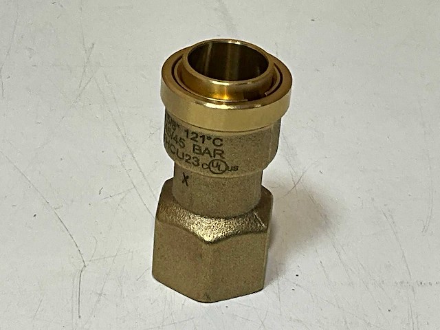 Castel sok pushfitting rapid-o 5/8"x5/8" (40x) - afbeelding 1 van  5