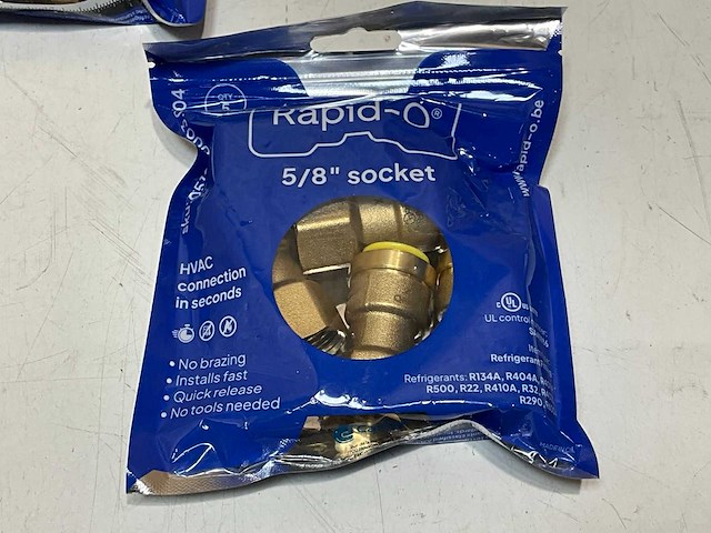 Castel sok pushfitting rapid-o 5/8"x5/8" (40x) - afbeelding 4 van  5