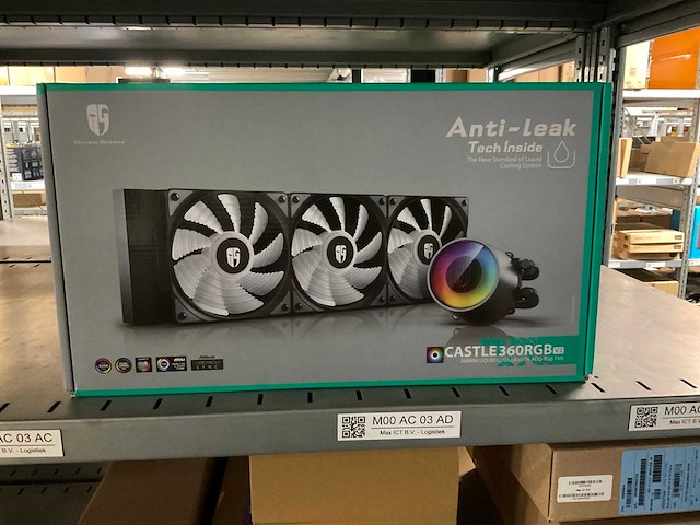 Castle 360 rgb liquid cooler - afbeelding 1 van  3