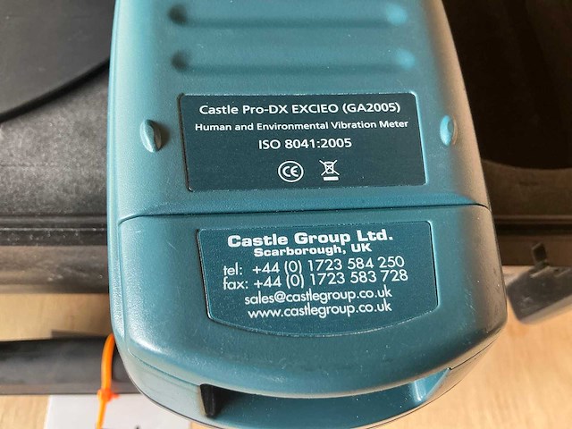 Castle pro-dx excieo ga2005 vibratiemeter - afbeelding 4 van  6
