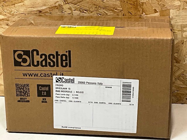 Castrel 1566926 drogerhuis 2-1/8" type 4411/17c voor 1x 100 patroon - afbeelding 2 van  4