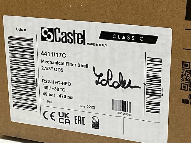 Castrel 1566926 drogerhuis 2-1/8" type 4411/17c voor 1x 100 patroon - afbeelding 4 van  4