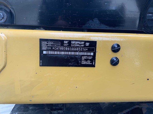 Cat - 2021 - 306 cr - rupsgraafmachine - afbeelding 17 van  29