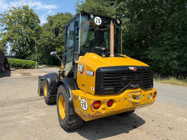 Cat - 908m - joystick bediening, incl puinbak - shovel - afbeelding 2 van  9