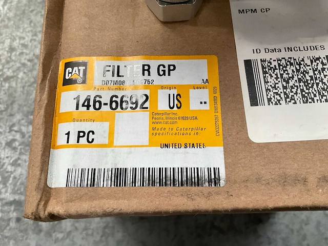 Cat 146-6692 fuel/ water separator - afbeelding 3 van  3
