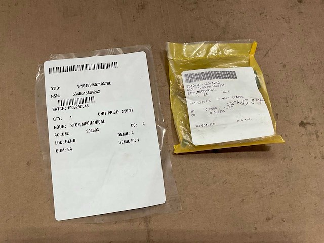 Cat 199-7232 mechanical stop - afbeelding 1 van  2