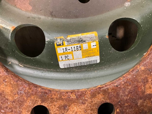 Cat 1r-1189 caterpiller wheel (2x) - afbeelding 2 van  5