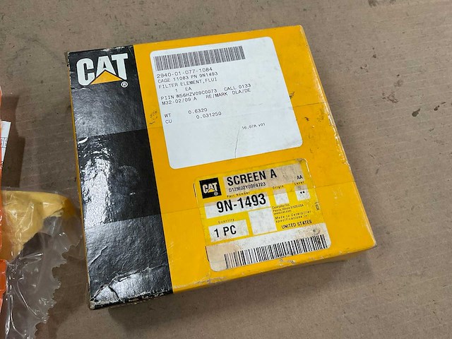 Cat 9n-1493 fluid filter element (3x) - afbeelding 2 van  2