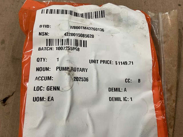 Cat rotary pump - afbeelding 1 van  5