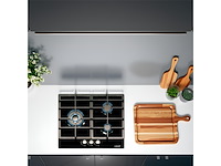 Cata lcib6021bk gaskookplaat 60 cm - afbeelding 2 van  4