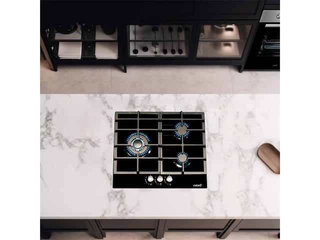 Cata lcib6021bk gaskookplaat 60 cm - afbeelding 3 van  4
