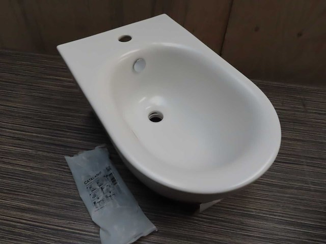 Catalano - cataglaze+ sfera 55x35 sospeso bianco - bidet - afbeelding 2 van  4