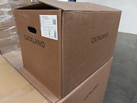 Catalano - cataglaze+ sfera 55x35 sospeso bianco - bidet - afbeelding 4 van  4