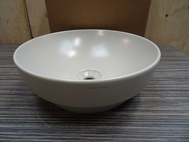 Catalano - cataglaze+ sfera lavabo 40 h14 incasso sabbia satinato - waskom - afbeelding 1 van  3
