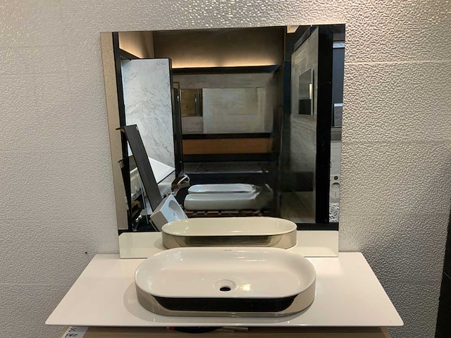 Catalano - piano ceramico - waskom op blad - afbeelding 2 van  5