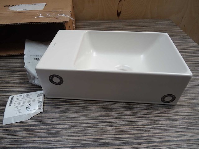 Catalano - premium lavabo 40x23 bianco satinato - 14023vebm - fontein - afbeelding 1 van  2