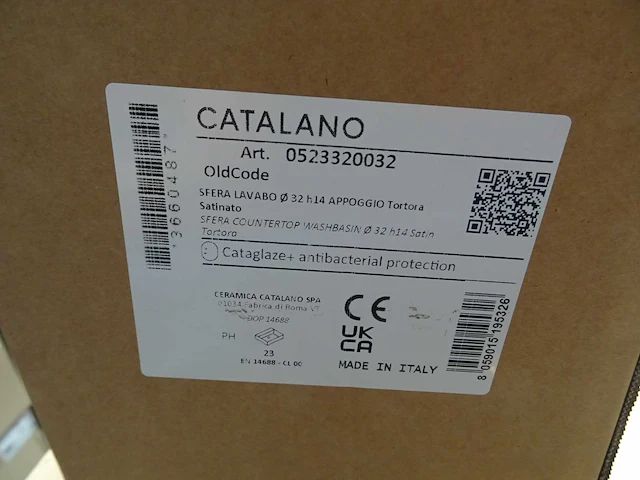 Catalano - sfera - waskom - afbeelding 2 van  2