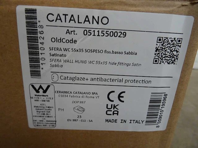 Catalano - sfera 55cm - wandcloset - afbeelding 3 van  3